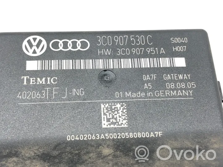 Volkswagen PASSAT B6 Modulo di controllo accesso 3C0907530C