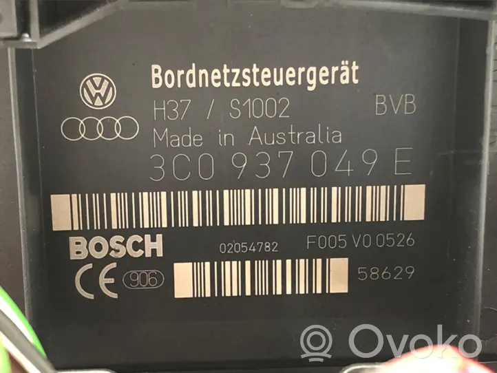 Volkswagen PASSAT B6 Muut ohjainlaitteet/moduulit 3C0937049E