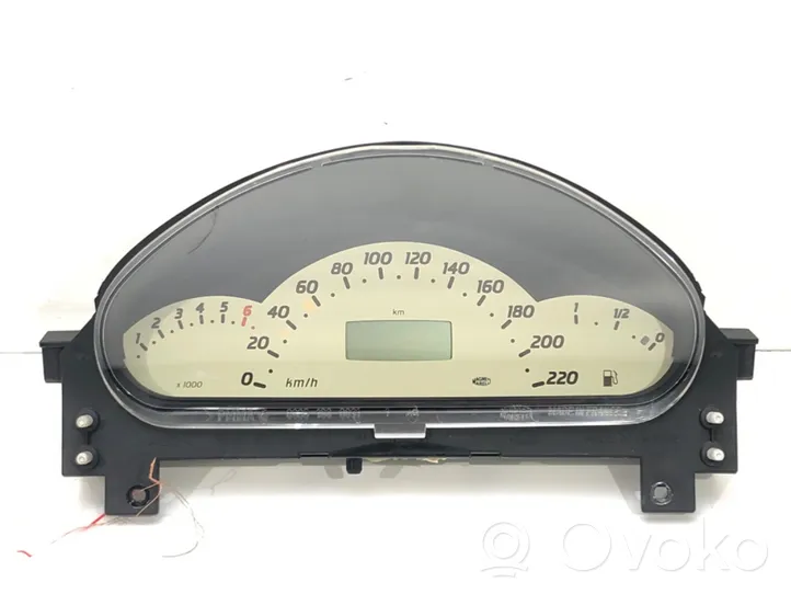 Mercedes-Benz A W168 Compteur de vitesse tableau de bord A1685405211