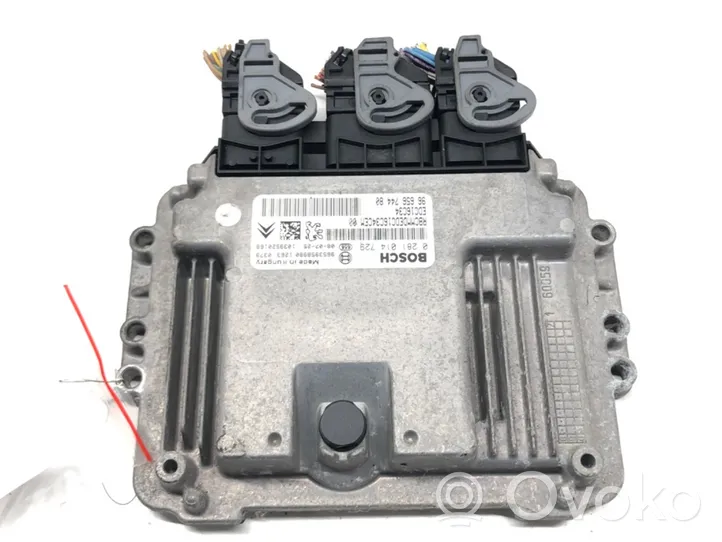 Citroen C4 I Picasso Unité de commande, module ECU de moteur 9665674480