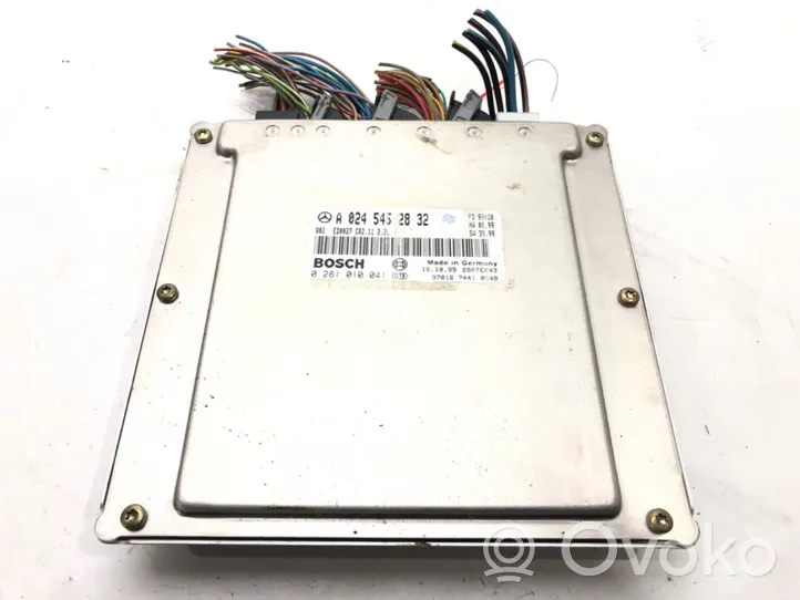 Mercedes-Benz E W210 Centralina/modulo motore ECU A0245452832