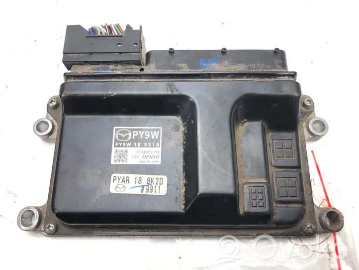 Mazda CX-5 Unité de commande, module ECU de moteur PY9W18881A