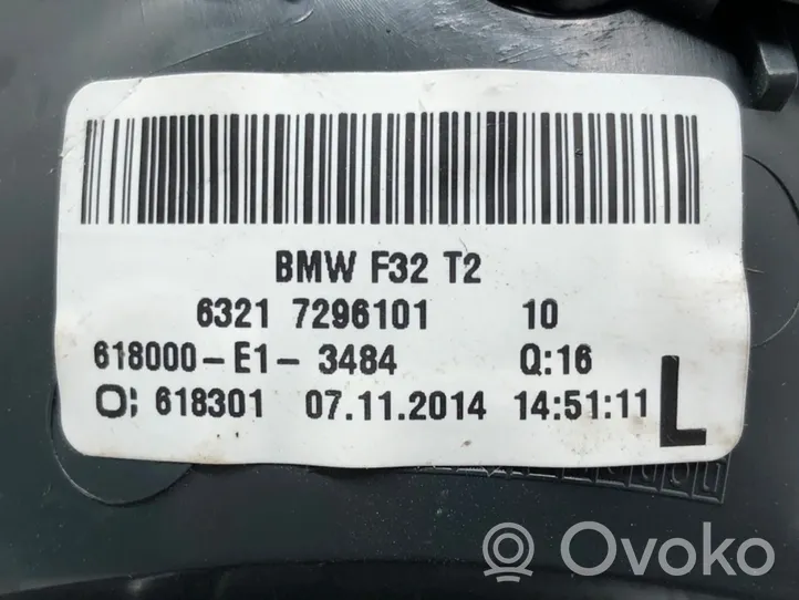 BMW 4 F32 F33 Luci posteriori 7296101