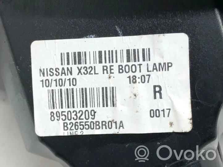 Nissan Qashqai Takavalot B26550BR01A