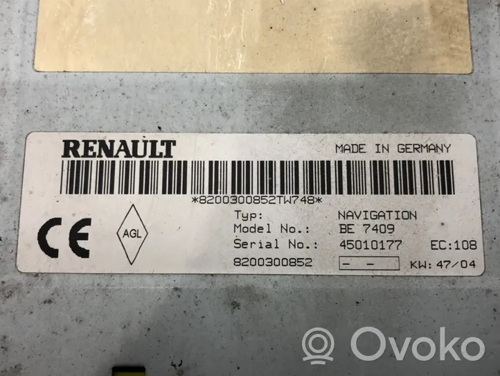 Renault Scenic II -  Grand scenic II Panel / Radioodtwarzacz CD/DVD/GPS 8200300852