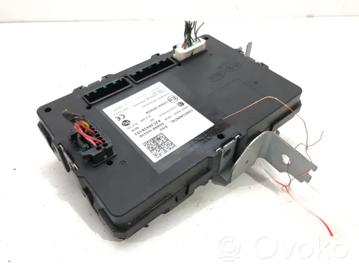 KIA Niro Module de contrôle carrosserie centrale 95400-G5550