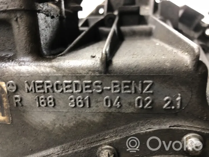 Mercedes-Benz Vaneo W414 Mehāniska 5 ātrumu pārnesumkārba R1683610402