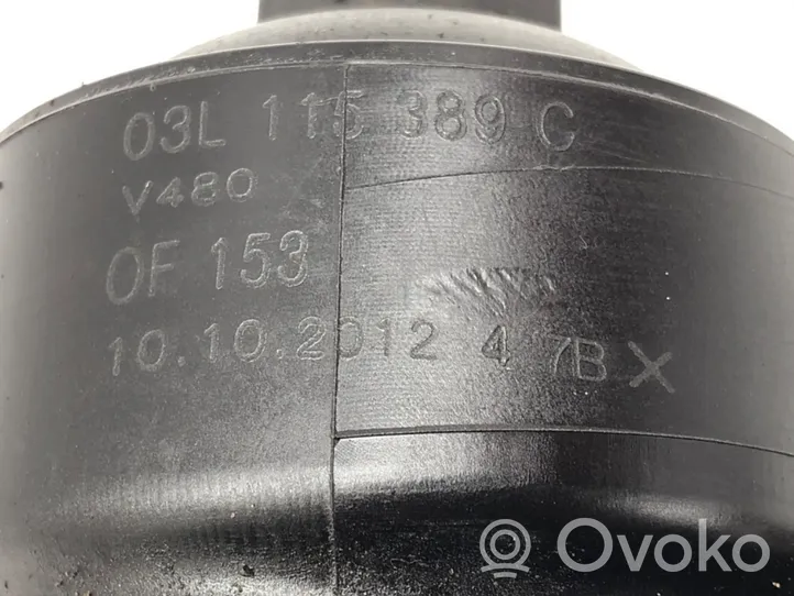 Audi A5 8T 8F Halterung Ölfilter / Ölkühler 03L115389C