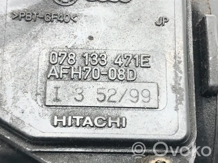 Audi A6 S6 C5 4B Przepływomierz masowy powietrza MAF 078133471E