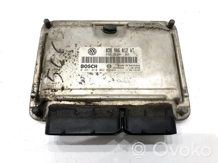 Seat Leon (1M) Komputer / Sterownik ECU silnika 038906012AT