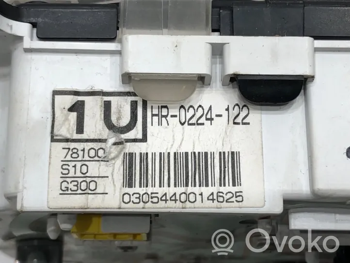 Honda CR-V Tachimetro (quadro strumenti) HR0224122