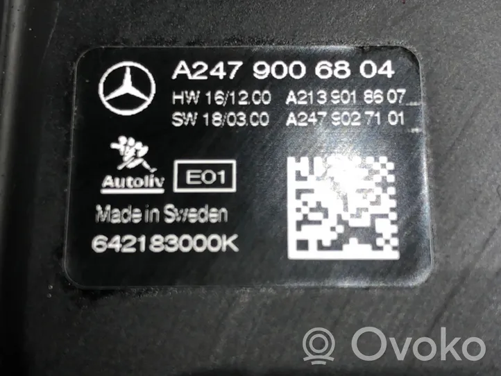 Mercedes-Benz CLS C257 Atpakaļskata kamera A2479006804