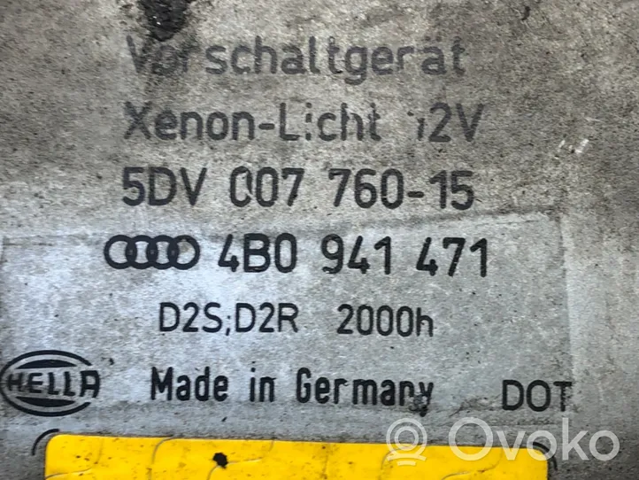 Audi A6 S6 C5 4B Przetwornica napięcia / Moduł przetwornicy 4B0941471