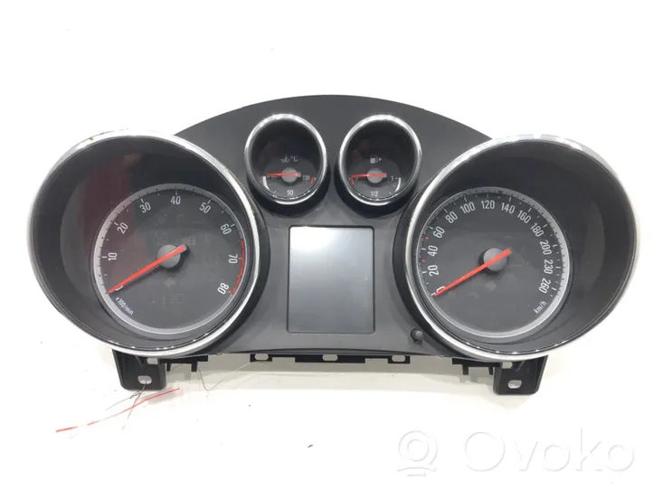 Opel Astra J Tachimetro (quadro strumenti) 13433775