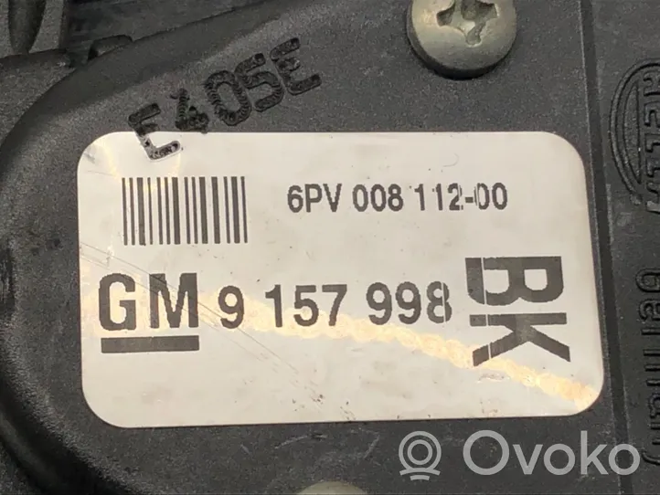 Opel Astra H Pedał gazu / przyspieszenia 9157998BK