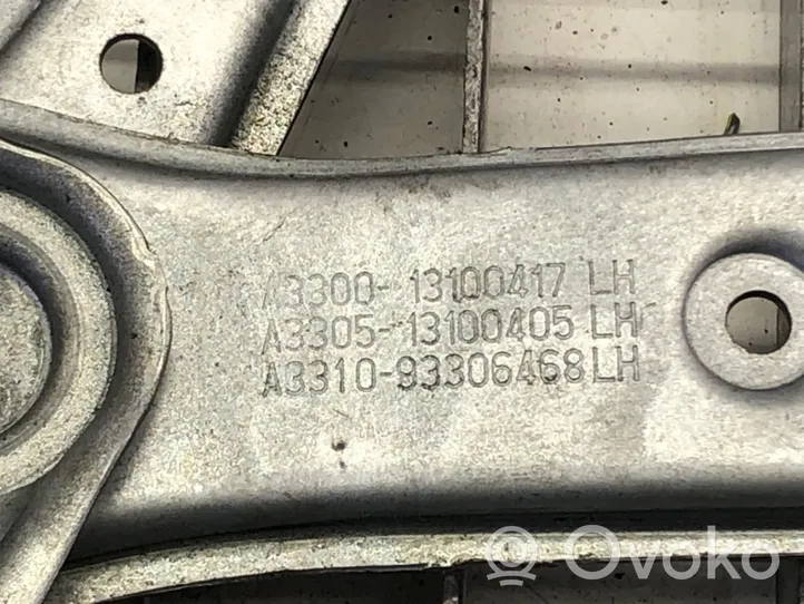 Opel Astra H Elektryczny podnośnik szyby drzwi przednich 13101478