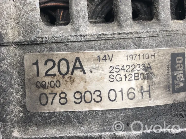 Audi A6 S6 C5 4B Ģenerators 078903016H