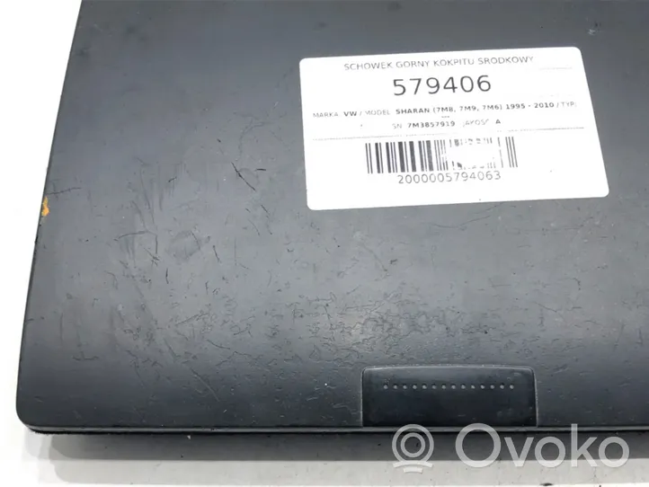 Volkswagen Sharan Комплект ящика для вещей (бардачка) 7M3857919