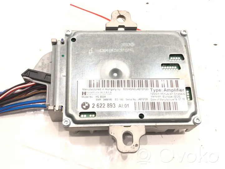 BMW 3 F30 F35 F31 Amplificador de sonido 2622893