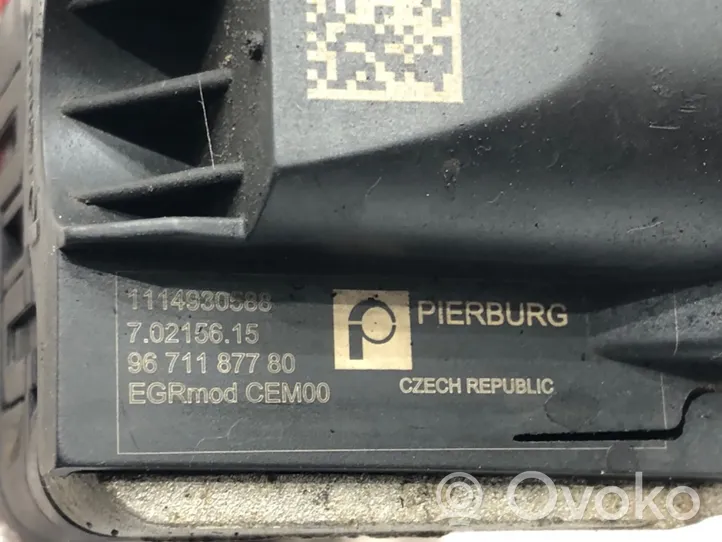 Peugeot 508 Soupape vanne EGR 9671187780