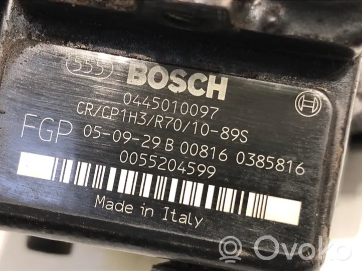 Opel Zafira B Pompa wtryskowa wysokiego ciśnienia 0055204599