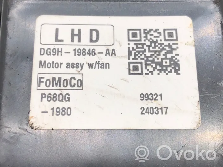 Ford Mondeo MK V Lämmittimen puhallin DG9H-19846-AA