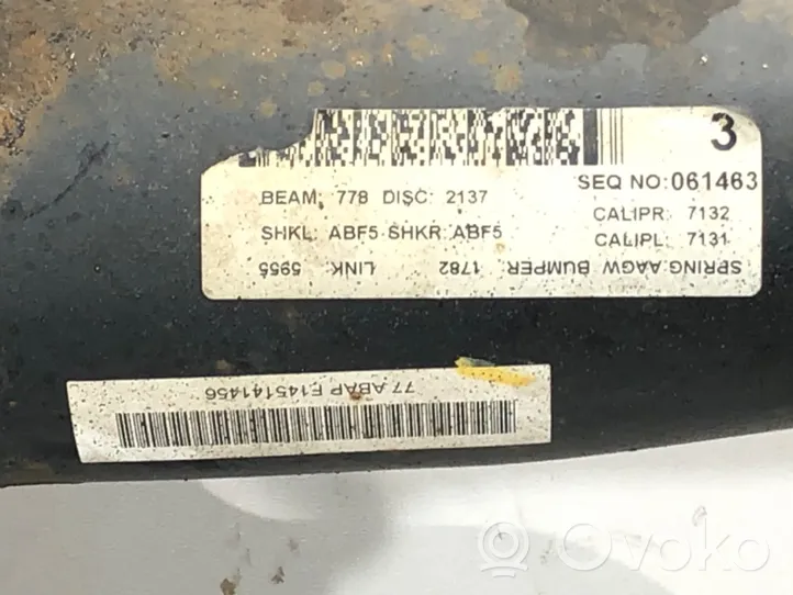 Opel Astra J Rear beam 