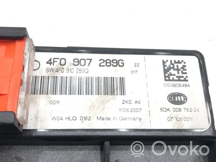 Audi A6 S6 C6 4F Central body control module 4F0907289G