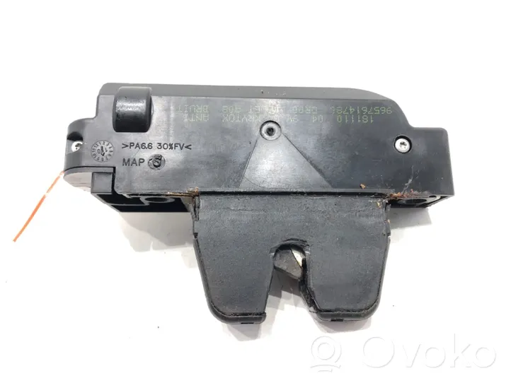 Citroen Jumpy Tailgate exterior lock 9657614780