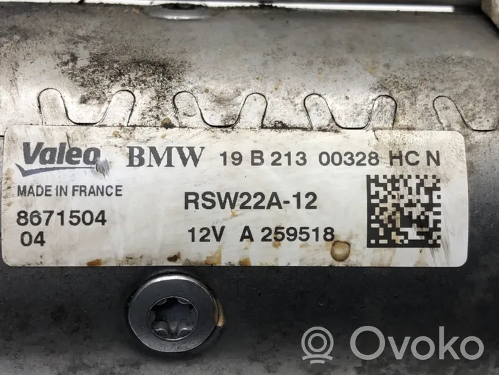 BMW X3 G01 Motor de arranque 8671504