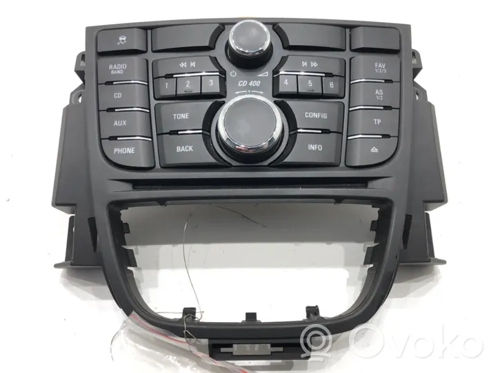 Opel Astra J Controllo multimediale autoradio 13360091