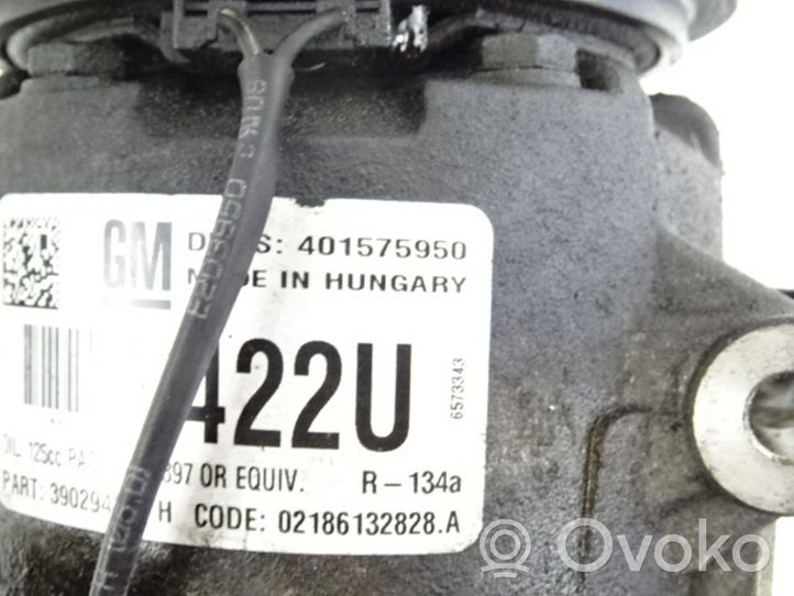 Opel Zafira C Kompresor / Sprężarka klimatyzacji A/C 39029422