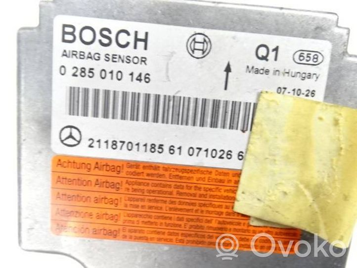 Mercedes-Benz CLS C219 Poduszki powietrzne Airbag / Komplet 