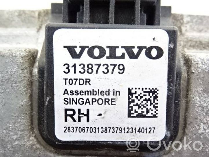 Volvo V40 Capteur de collision / impact de déploiement d'airbag 31387379