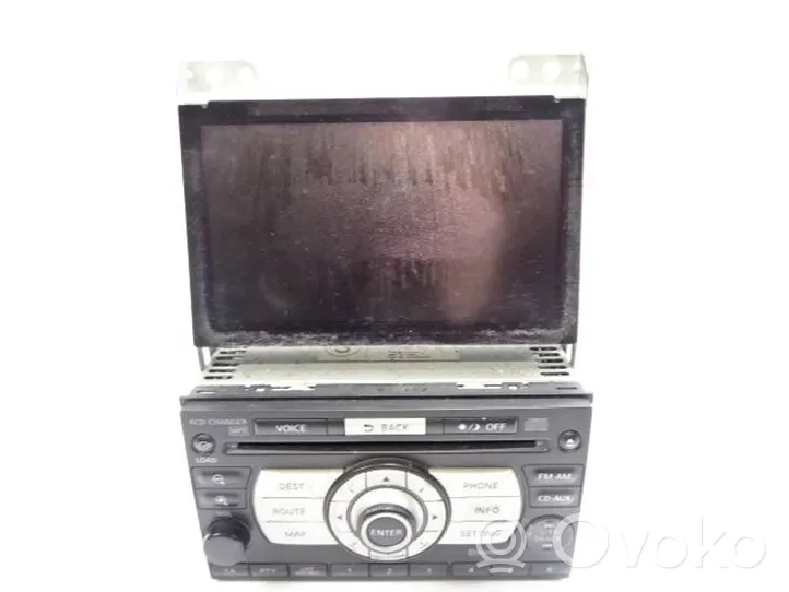 Nissan X-Trail T31 Unità principale autoradio/CD/DVD/GPS 28185JG43A