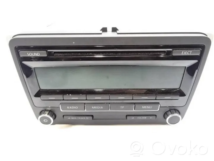 Volkswagen Polo V 6R Radio/CD/DVD/GPS-pääyksikkö 5M0035186J