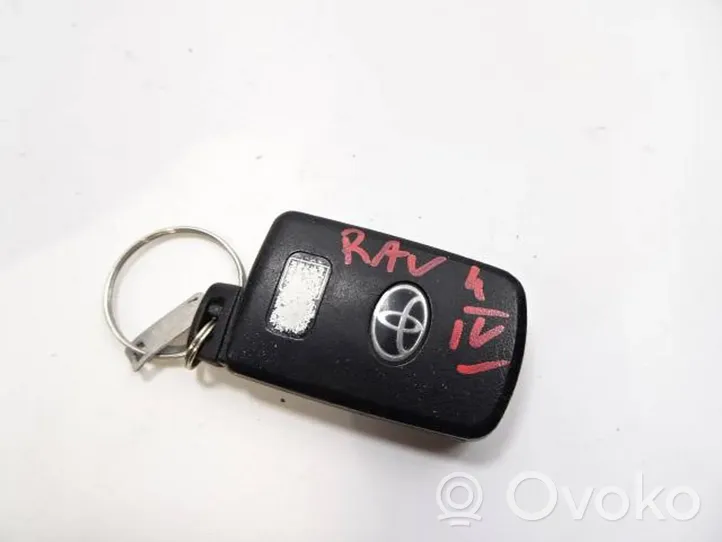 Toyota RAV 4 (XA40) Klucz / Karta zapłonu 