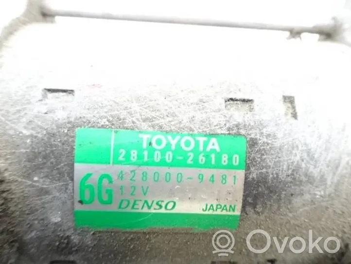 Toyota RAV 4 (XA40) Käynnistysmoottori 2810026180