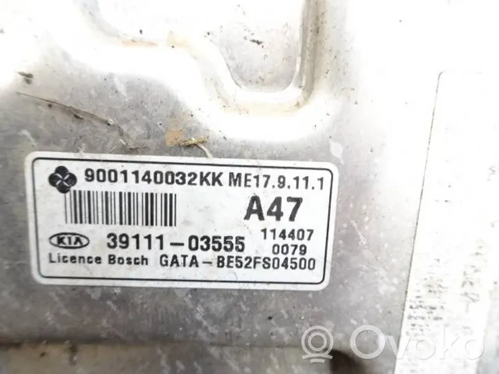 KIA Picanto Juego de cerradura y set ECU del motor 3911103555