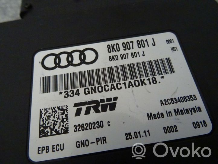 Audi Q5 SQ5 Käsijarrun ohjainlaite 8K0907801J