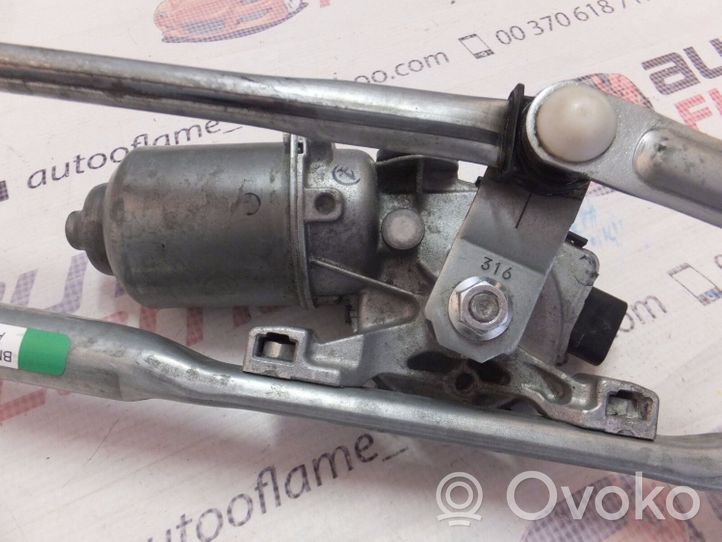 BMW X6 F16 Tringlerie et moteur d'essuie-glace avant 7350336