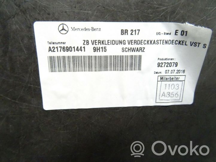 Mercedes-Benz S C217 Półka tylna bagażnika 2176900800