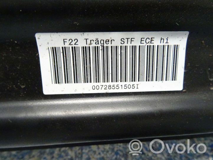 BMW 2 F22 F23 Renfort de pare-chocs arrière 7285515