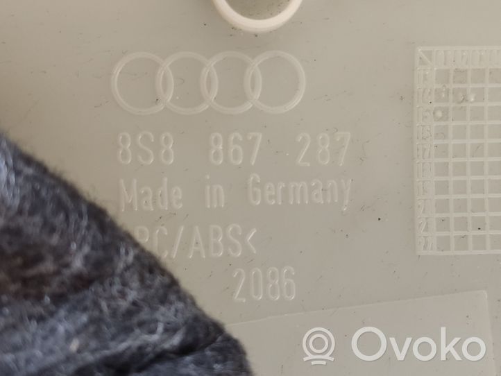 Audi TT TTS RS Mk3 8S B-pilarin verhoilu (yläosa) 8S8867287