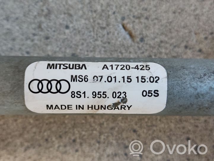 Audi TT TTS RS Mk3 8S Etupyyhkimen vivusto ja moottori 8S1955023