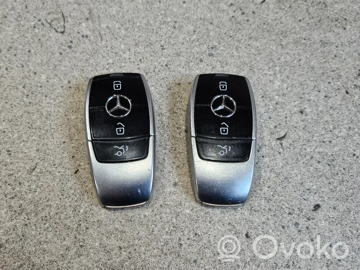 Mercedes-Benz E W213 Moottorinohjausyksikön sarja ja lukkosarja A6549003200