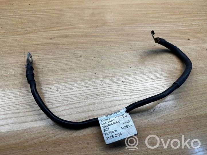 Volkswagen Golf Sportsvan Câble négatif masse batterie 5Q0971250N