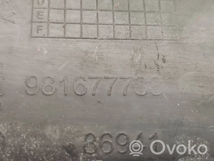 Opel Combo E Grille inférieure de pare-chocs avant 981677788