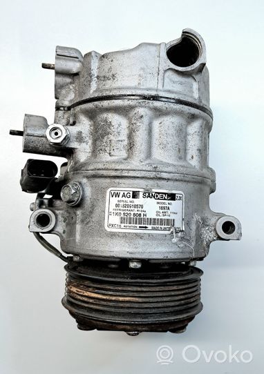 Volkswagen Golf VII Ilmastointilaitteen kompressorin pumppu (A/C) 1K0820808