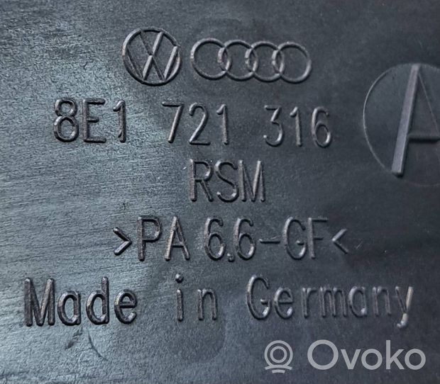 Audi A4 S4 B7 8E 8H Pedale del freno 8E1721117A